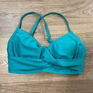 Athleta Teal Bikini Top